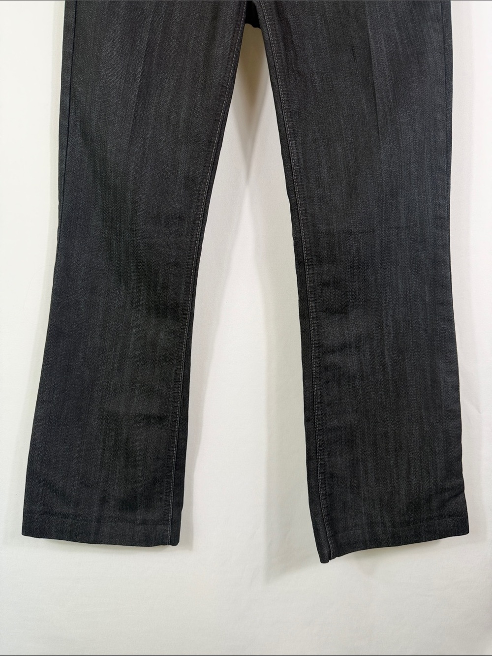 Guess Low Rise Black Boot Cut Jeans. Rhinestone Back Pockets. Womens Size 27 - Picture 7 of 8